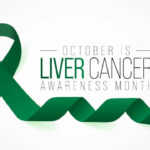 liver cancer awareness month with green ribbon